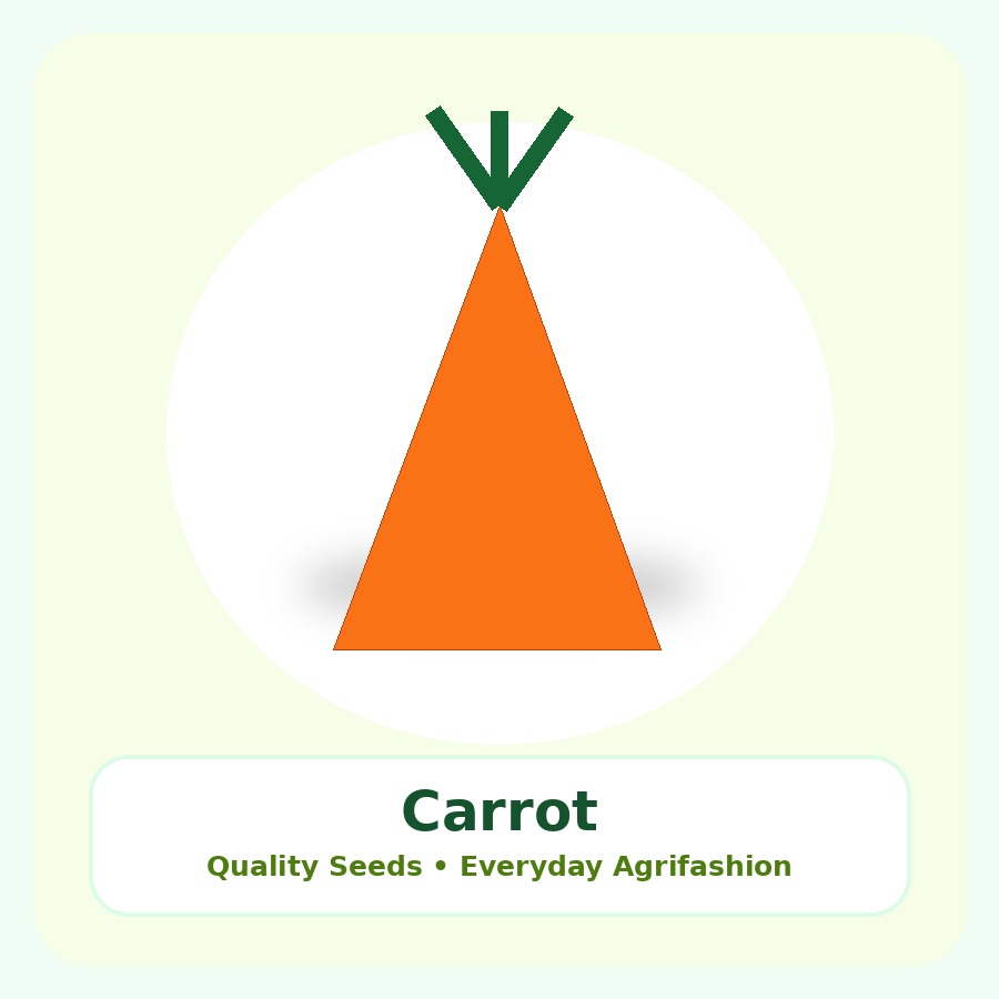 Carrot Seeds 1kg
